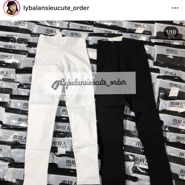 Quần tregging Nan.ji.ren+2,2% phí shopee