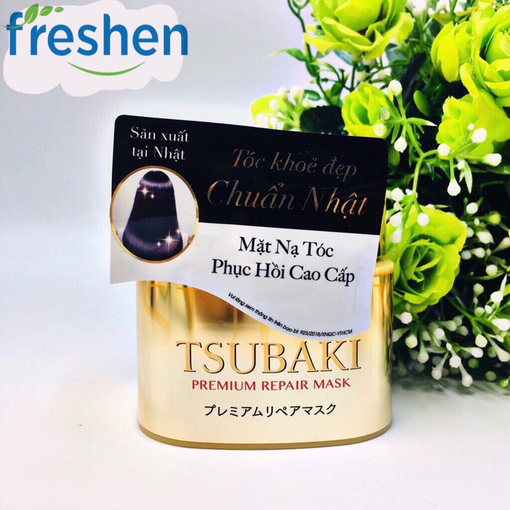 Mặt nạ tóc cao cấp phục hồi hư tổn Tsubaki 180g