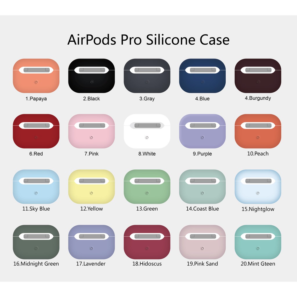 Vỏ silicon bảo vệ hộp sạc tai nghe không dây cho Airpods 1/2