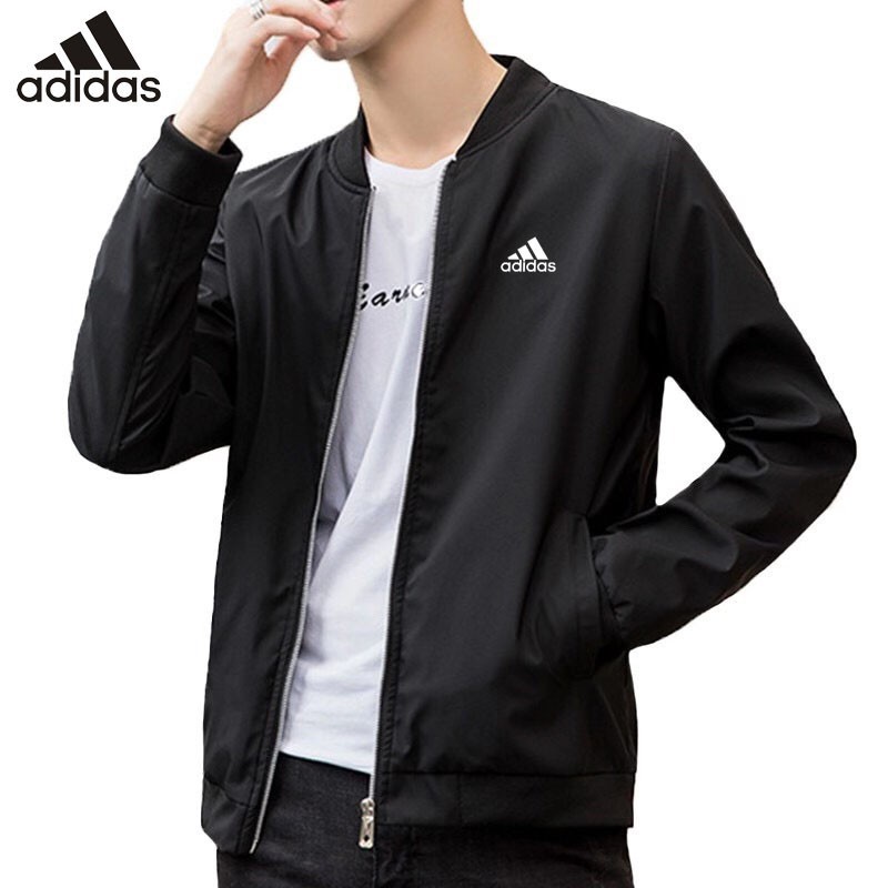 Áo Khoác Bomber Adidas Chống Thấm Nước Phong Cách Hàn Quốc Cho Nam