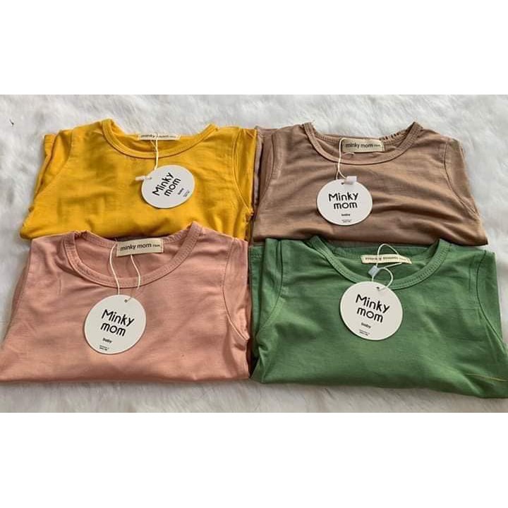 bộ minky mom thun lạnh cho bé