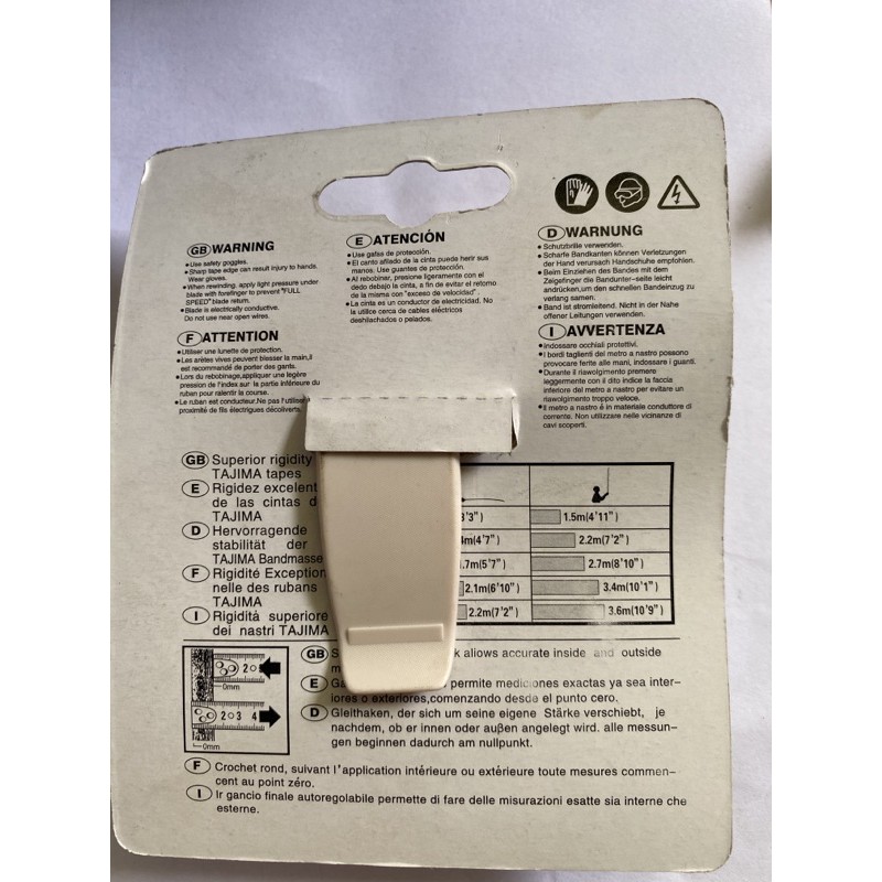 THƯỚC CUỘN TAJIMA 3M6 NHẬT BẢN