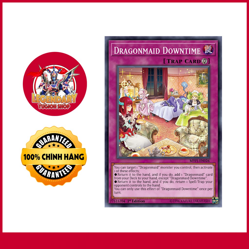 [Thẻ Bài Yugioh Chính Hãng] Dragonmaid Downtime