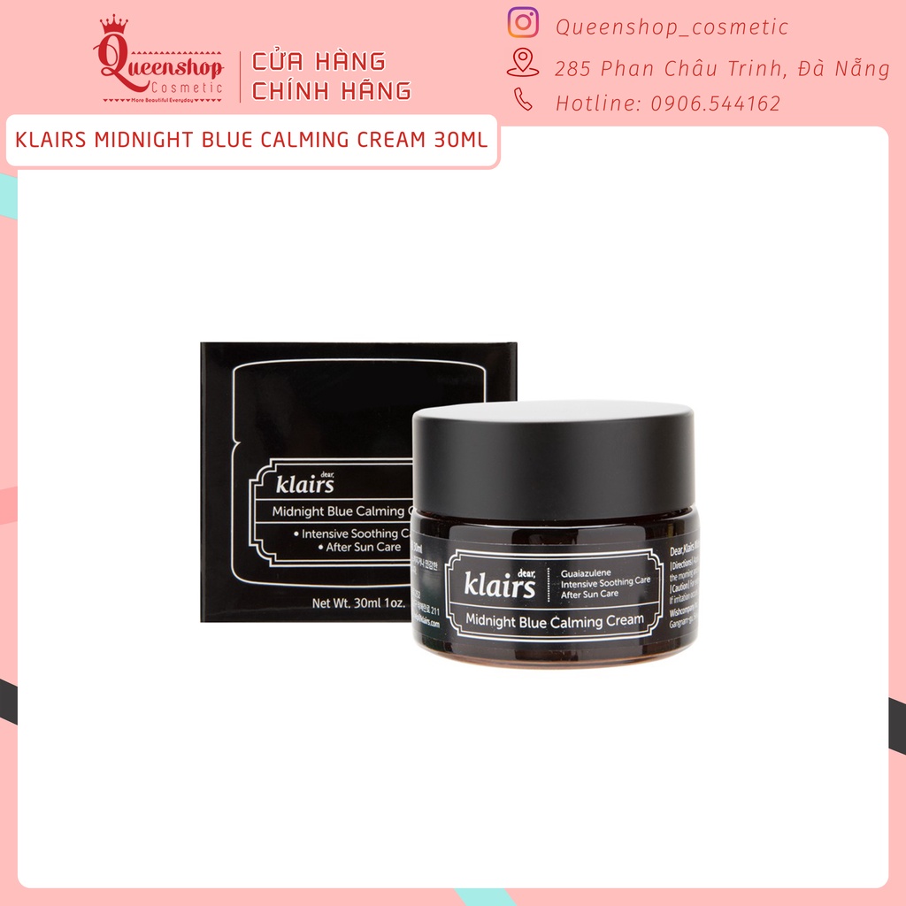 Kem dưỡng Klairs Midnight Blue Calming Cream