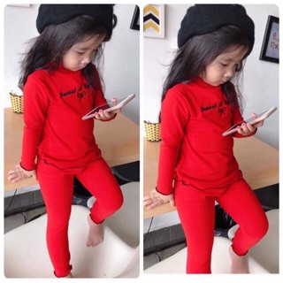 Bộ cotton len tăm