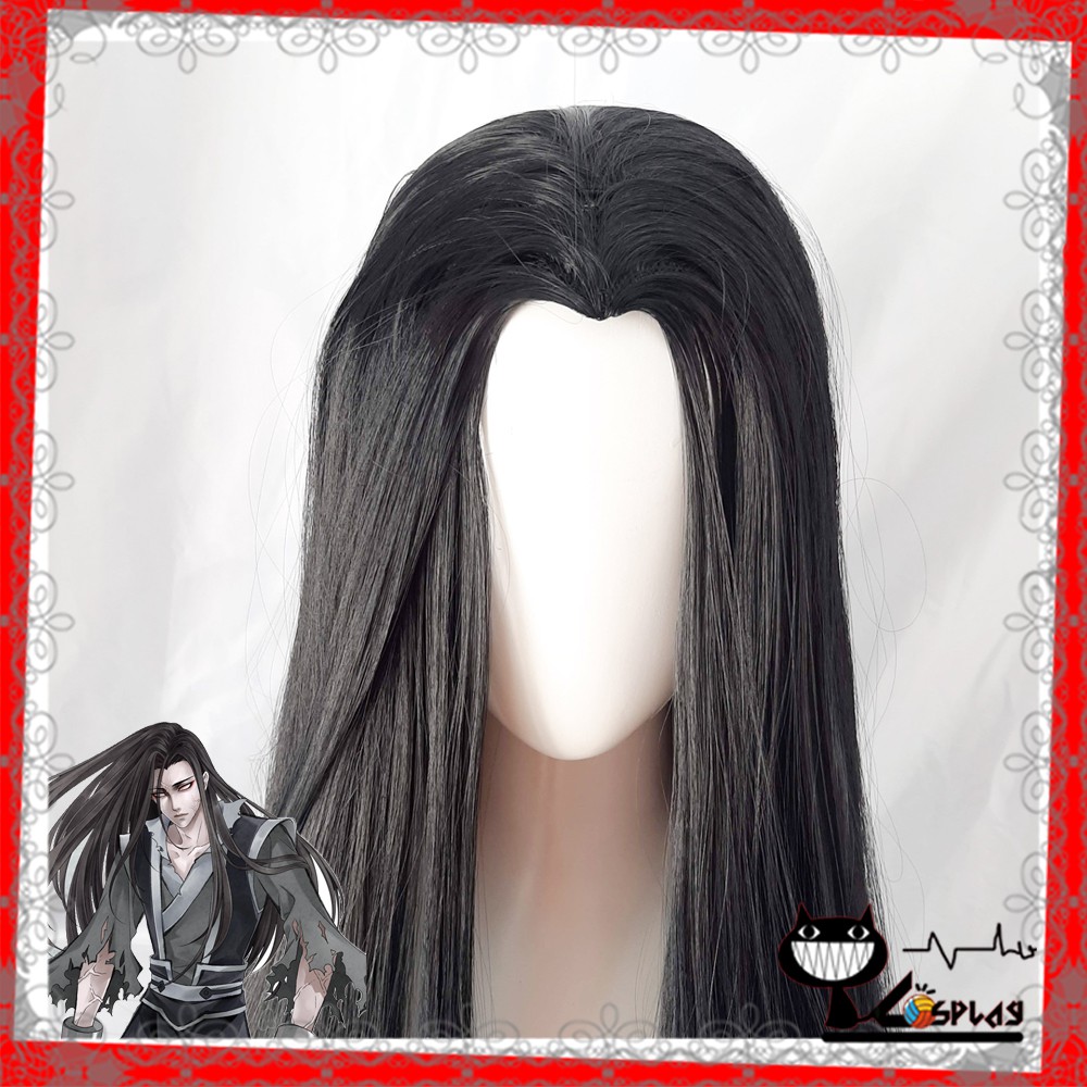 [Sẵn] Wig/tóc giả cổ trang cosplay Ôn Ninh (Quỷ Tướng Quân) - Ma Đạo Tổ Sư màu đen tại Miu Cosplay