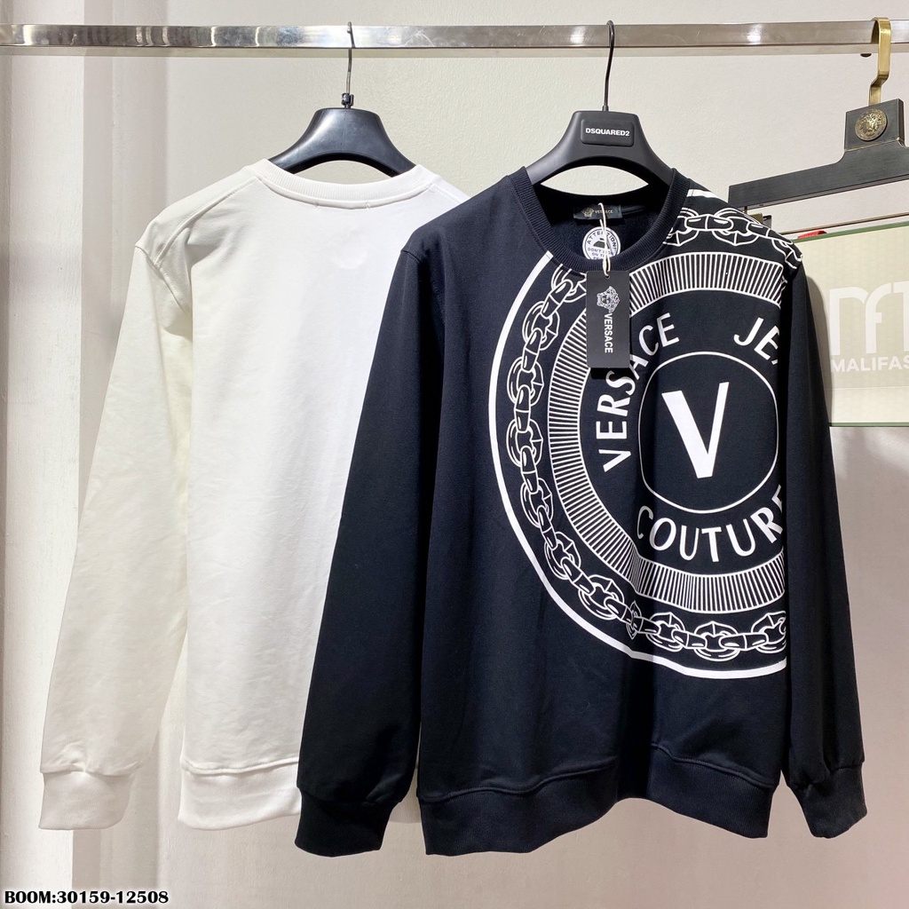 Áo Nỉ Nam VERS Họa Tiết Siêu Đẹp - Áo Nam VERS Chất Nỉ Cực Hot