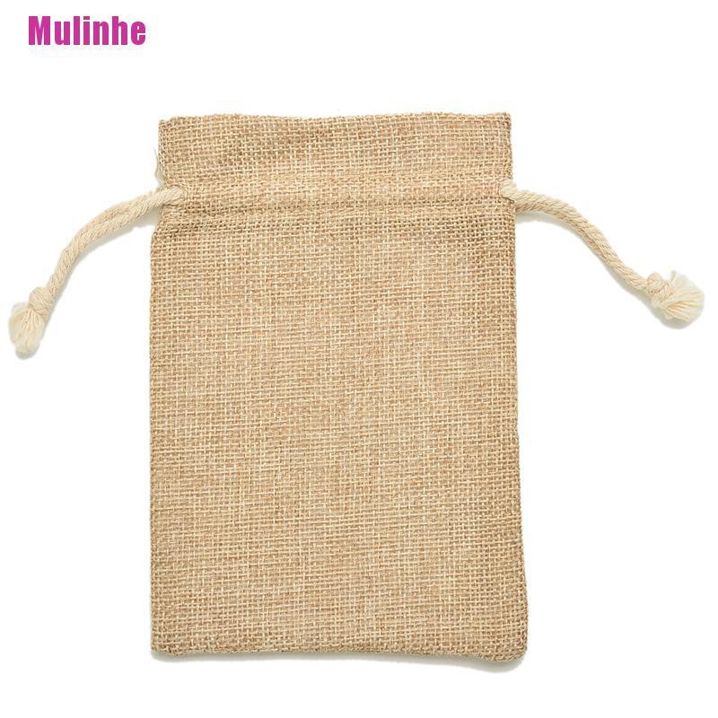 Túi dây rút mini bằng vải bố để đựng cà vạt tiện lợi