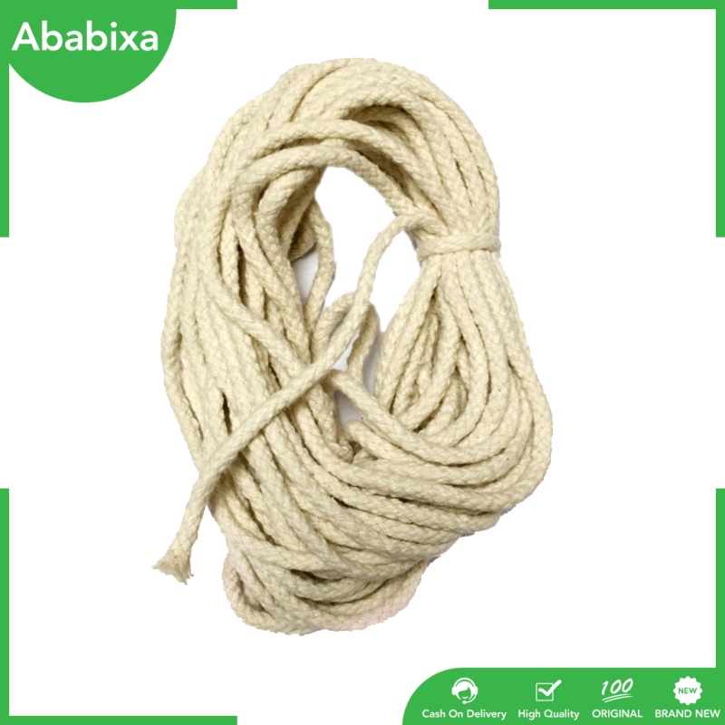 Cuộn Dây Thừng Cotton Dài 10m Dùng Làm Đồ Thủ Công 5mm