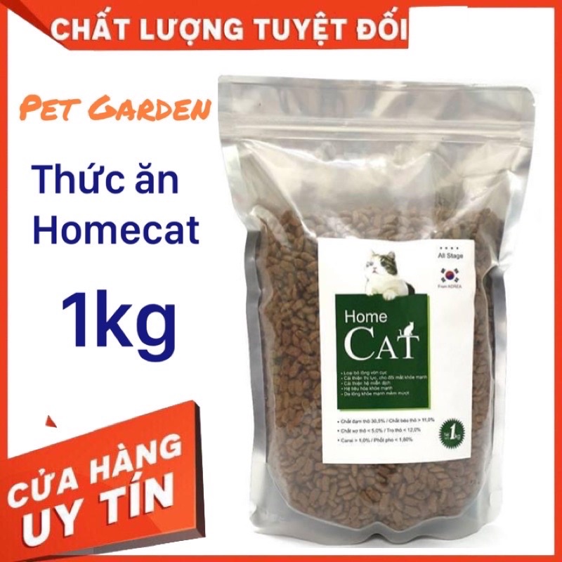 |freeship | 1kg hạt hàn quốc HOMECAT cho mèo mọi độ tuổi all stage