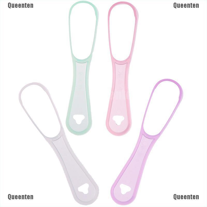 Queen Food Grade Plastic Tongue Scraper Adult Tongue Cleaner Brush Oral Oral Care
