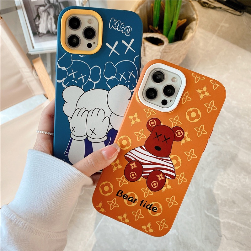 Ốp lưng iphone  tách viền cạnh vuông 7plus 8plus x xsmax 11 11promax 12 12pro 12promax 13 13pro 13promax