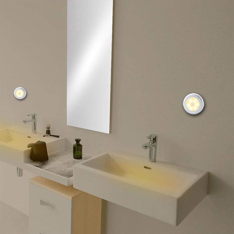 Đèn ngủ LED hồng ngoại cảm biến chuyển động gắn tường phòng ngủ / cầu thang