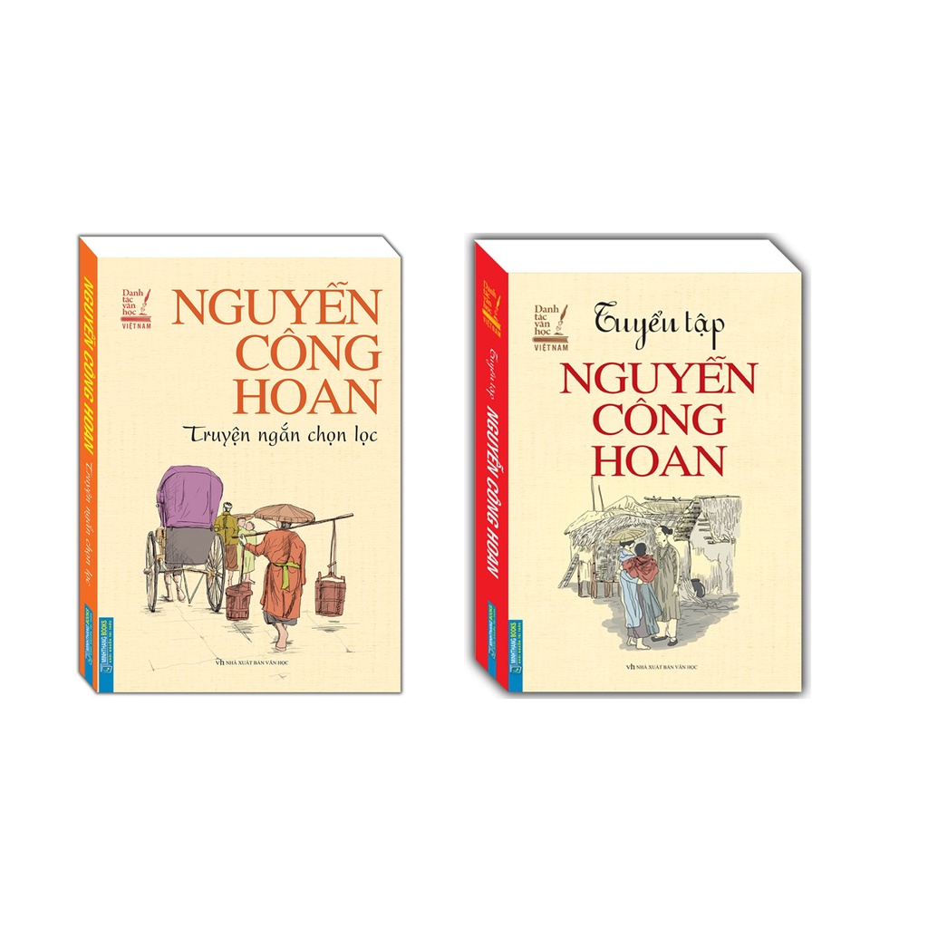 Sách- Combo 2c - Nguyễn Công Hoan truyện ngắn chọn lọc +Tuyển tập Nguyễn Công Hoan(mềm)