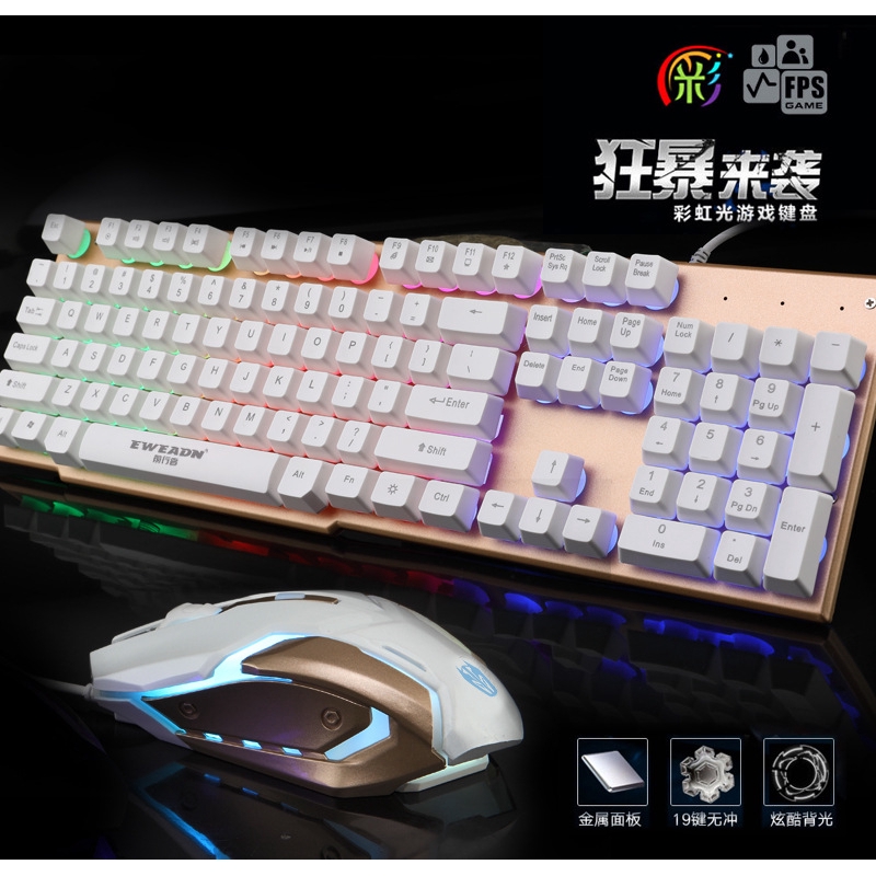 bộ bàn phím và chuột gaming lk006 cao cấp | BigBuy360 - bigbuy360.vn