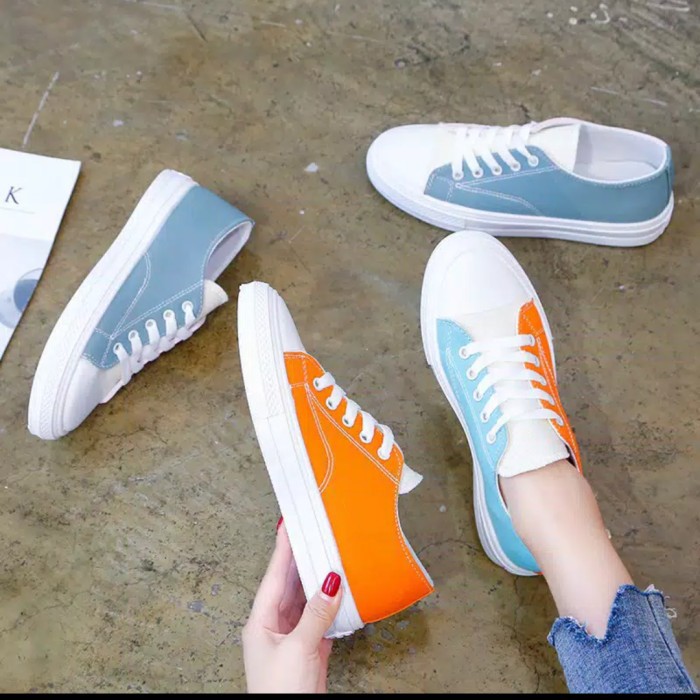 Giày Thể Thao Allstar Yin And That Convers - Màu Hồng / Xanh Dương / Hồng Cho Nữ 39