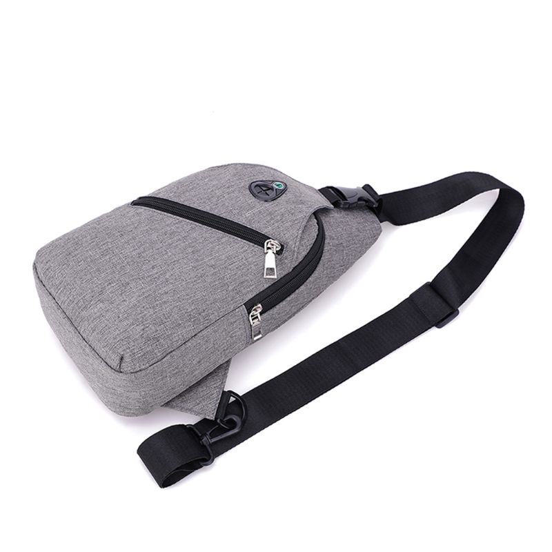 time * Chest Bag Sling Bag Outdoor Crossbody Bag for Men Hiking Cycling Travel Use Supplies