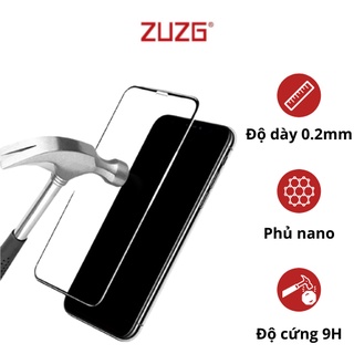 Kính cường lực iphone ZUZG full màn chính hãng 6/6plus/6s/6s plus/6/7/7plus/8/8plus/x/xs/xs max/11/11 pro/11 promax