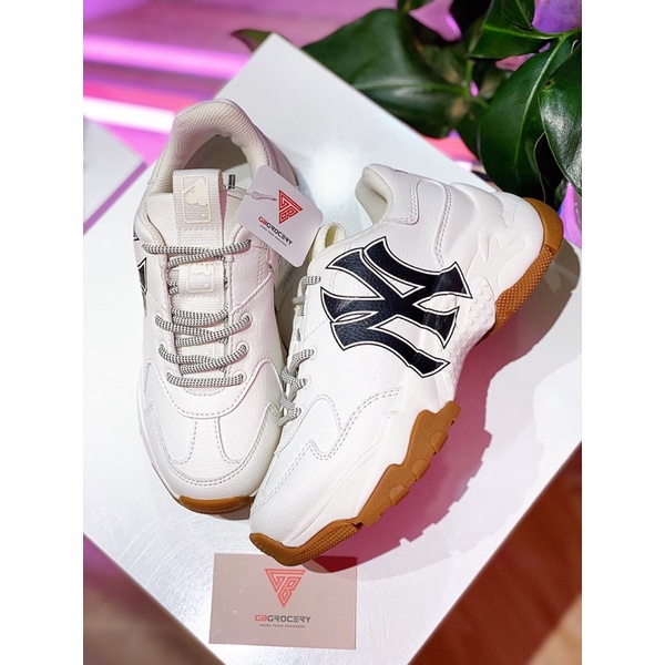 Giày MLB Bigball Chunky NY Yankees đế Gum - Ảnh thật shop chụp