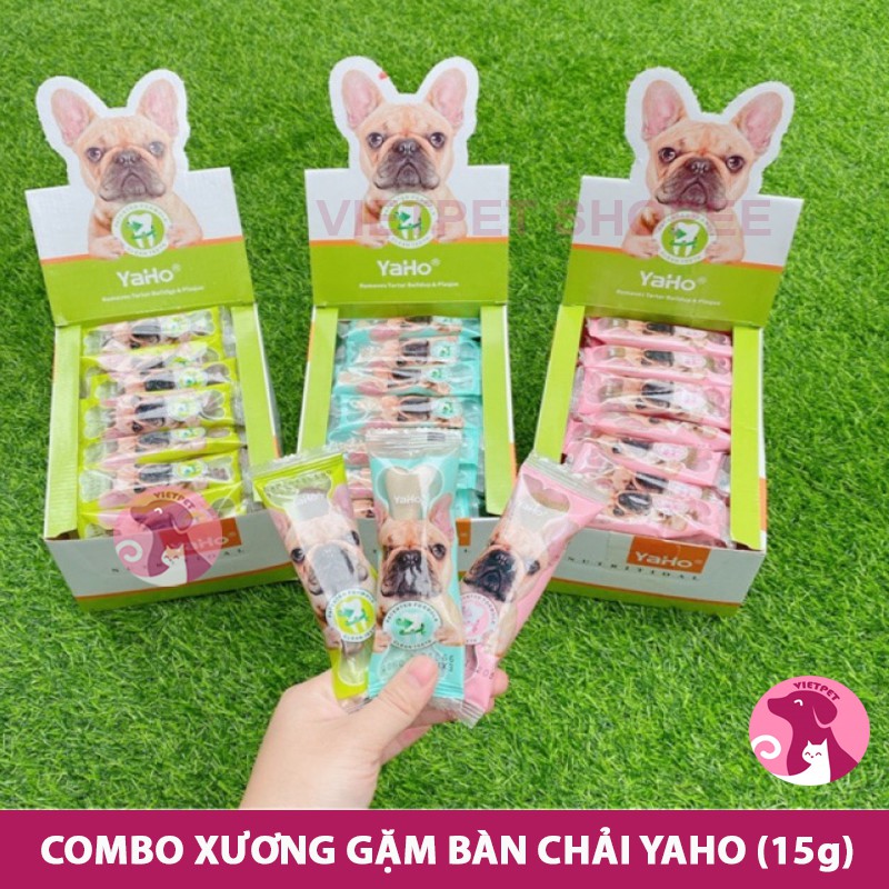 Xương gặm sạch răng cho chó - Yaho (Chính hãng, ngon bổ rẻ)