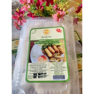 CHẢ GIÒ CUỐN CHAY NGŨ SẮC( hộp 30 cuốn)