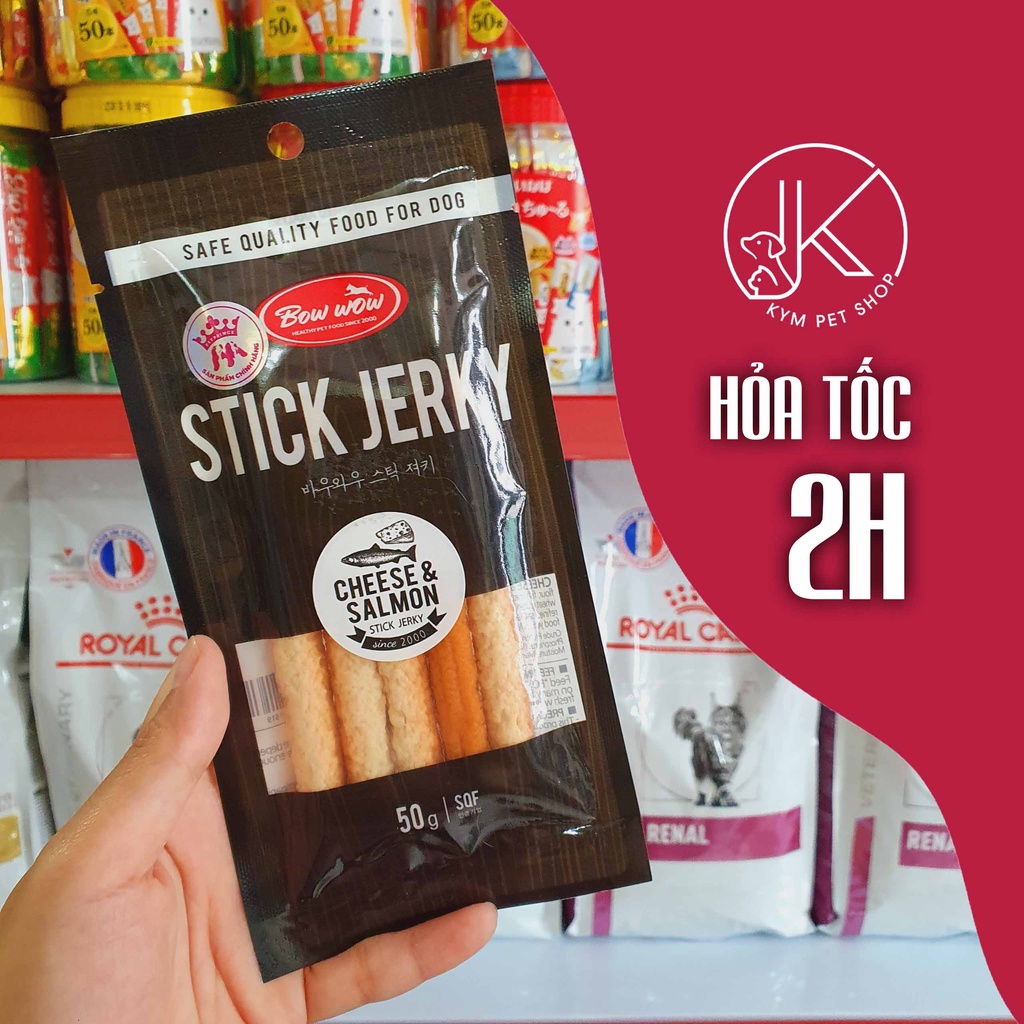 STICK JERKY - Bánh thưởng que mềm cho chó cưng