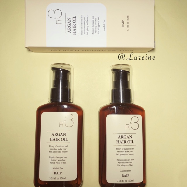 Tinh dầu dưỡng tóc Raip R3 Argan Oil