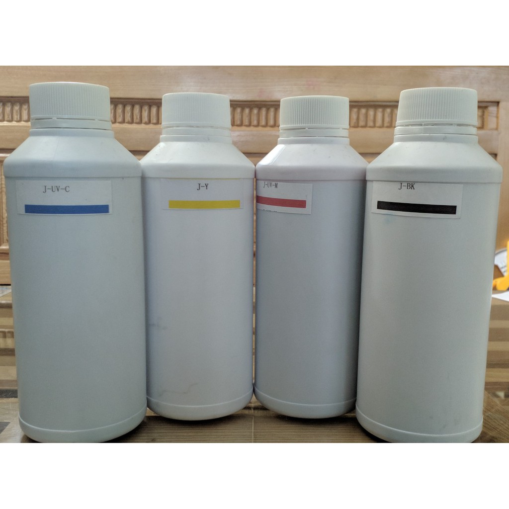 Bộ mực J-Uv 4 màu 500ml chuyên dùng cho Canon 6770/6680/6820/g1000/g2000