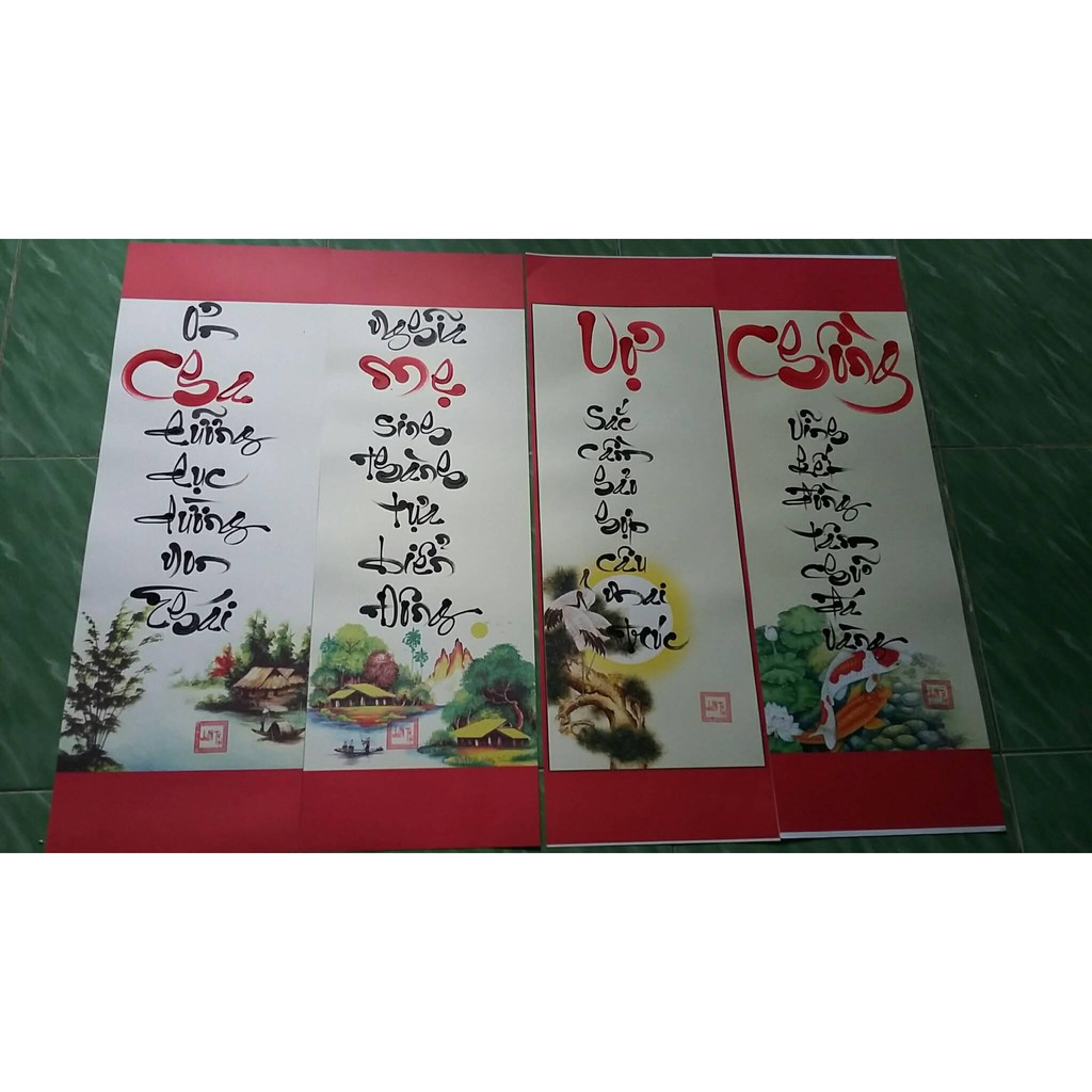 tranh thư pháp viết theo yêu cầu, giá chỉ 40 ngàn | BigBuy360 - bigbuy360.vn