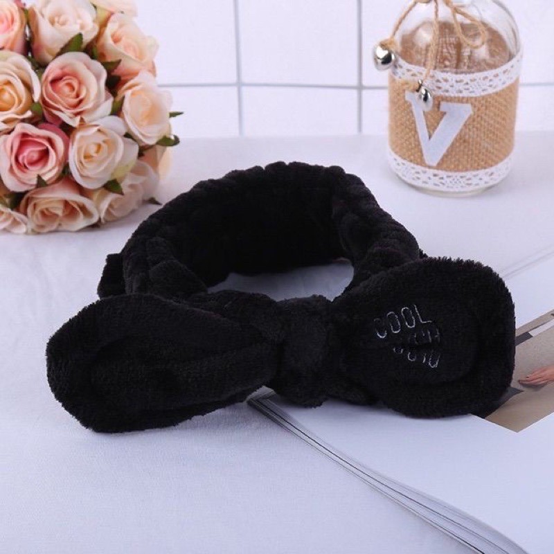 Băng đô cài tóc Cool phong cách Hàn Quốc siêu mềm mịn