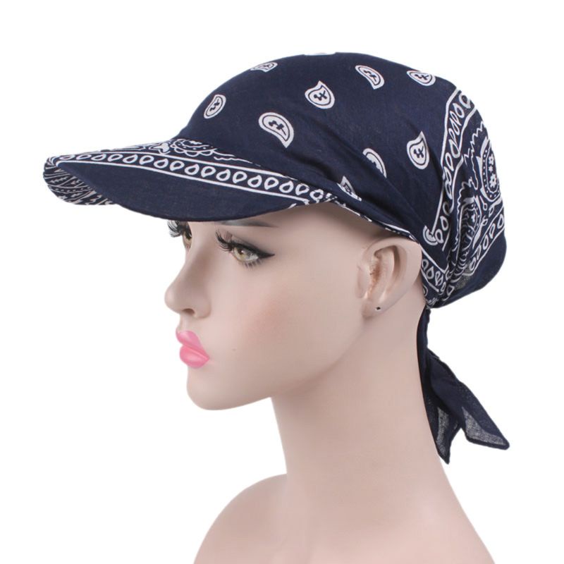 ✿ Mũ Trùm Đầu Họa Tiết Hoa Phong Cách Boho Thời Trang Cho Nữ