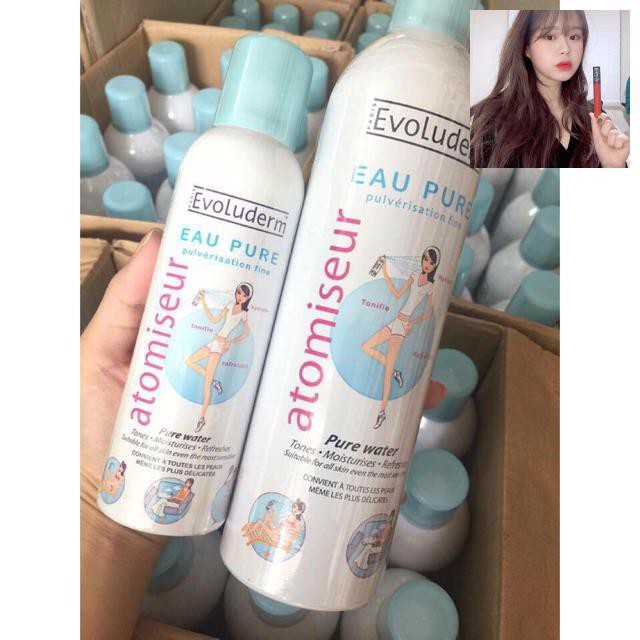 XỊT KHOÁNG EVOLDERM 150ML/ 400ML CHÍNH HÃNG DATE 2022