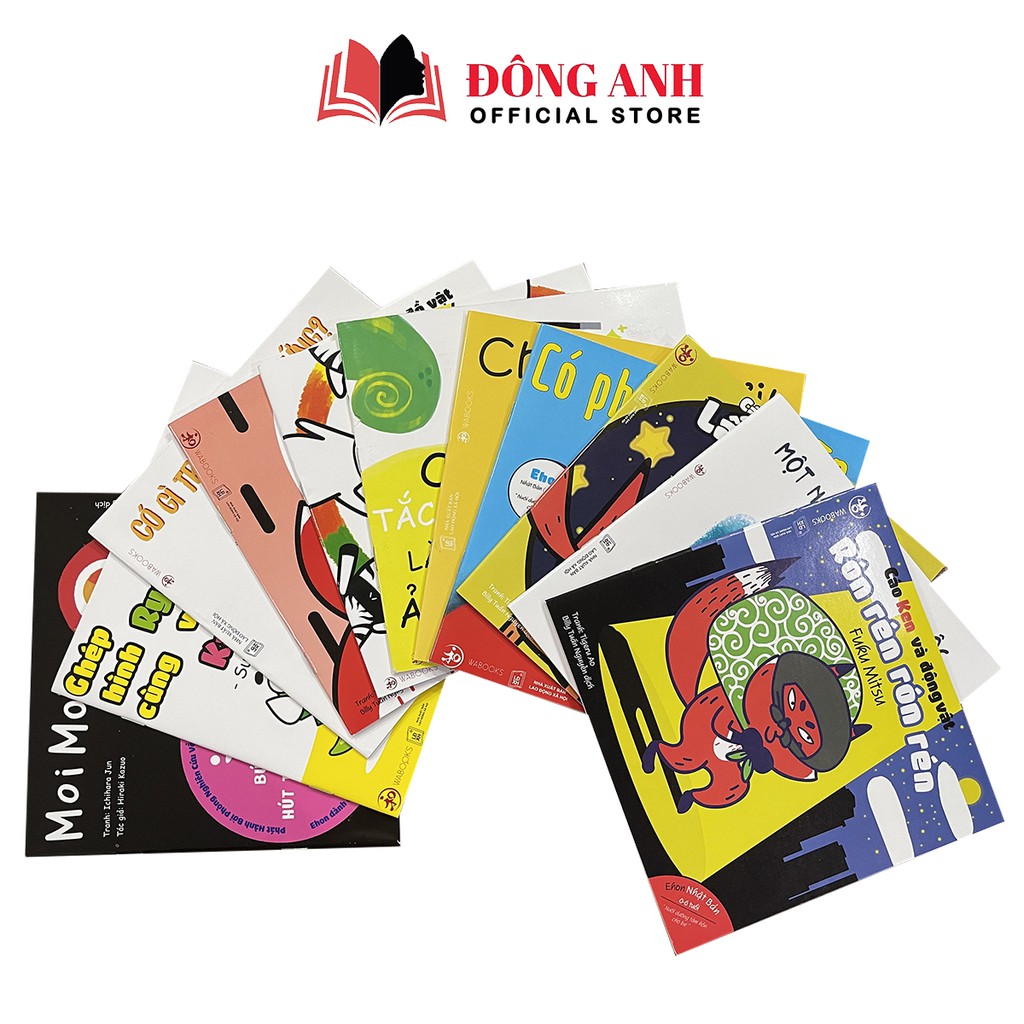 Sách - Lẻ 1 cuốn Ehon Nhật Bản  dành cho bé 0-6 tuổi