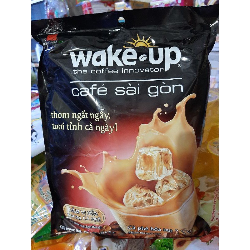 Cà phê Wake-up sài gòn túi 24 gói