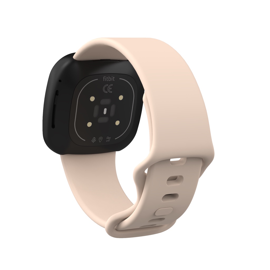 Dây Đeo Silicon Mềm Thay Thế Cho Đồng Hồ Thông Minh Fitbit Versa 3 4 Sense 2