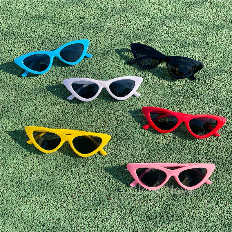 Kính Mát Mắt Mèo Phong Cách Hip hop Thời Trang