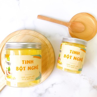 Hũ Bột Tinh Bột Nghệ Nguyên Chất HaPu Organic