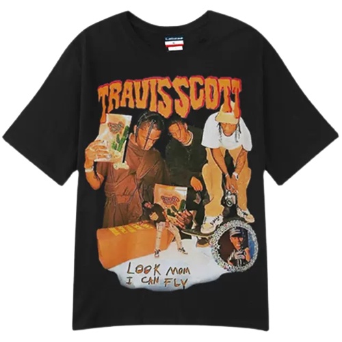 Áo Thun Travitsscot Tay Lỡ Oversize, Áo Phông Form Rộng, Nam Nữ Unisex, Chất Liệu 100% Cotton Cao Cấp -Trend Clthing