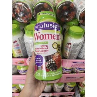 Kẹo dẻo Women's  Vitafusion Gummies 220 viên, Mỹ