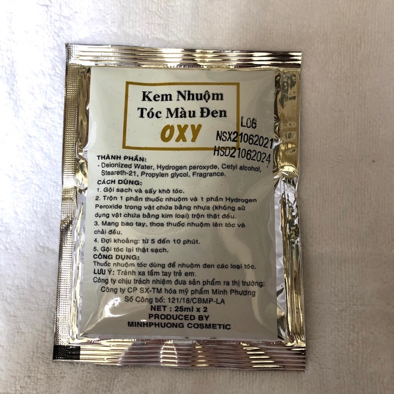 Nhuộm tóc đen phủ bạc OGIKO - Nhuộm đen giá rẻ