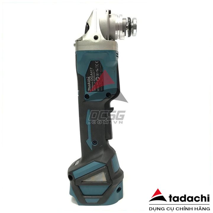 Máy mài góc 100mm dùng pin 18V Makita DGA417Z (không pin sạc) | Tadachi