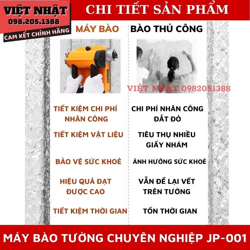 Máy bào tường, cạo vữa, hàng nội địa chất lượng cao bảo hành theo tiêu chuẩn nhà sản xuất.