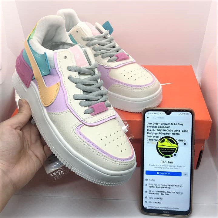 [Hot trend ] Giày sneakers AF1 shadow 7 màu - Jinx Store | BigBuy360 - bigbuy360.vn