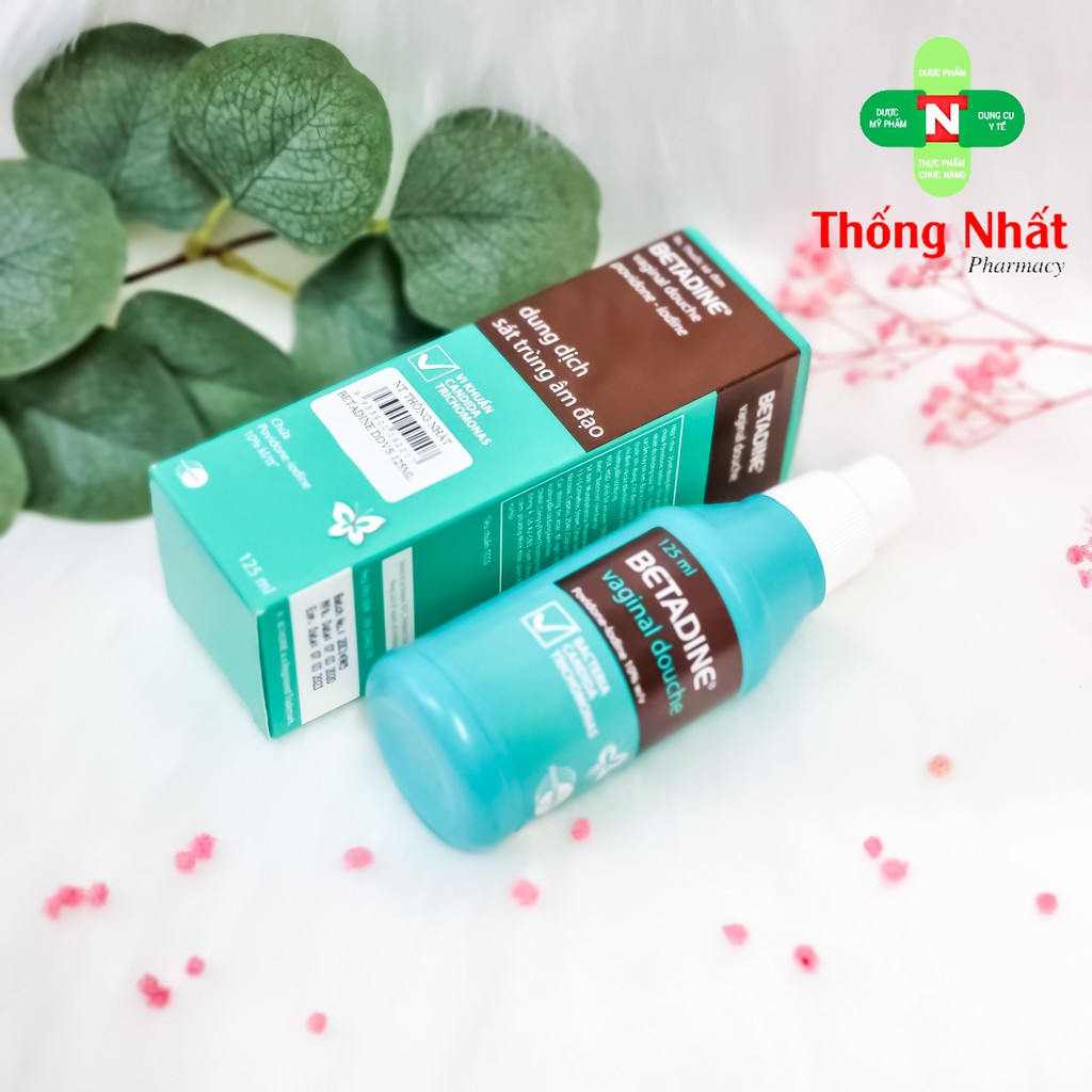 [CHÍNH HÃNG] - DUNG DỊCH VỆ SINH PHỤ NỮ BETADINE (125ML)