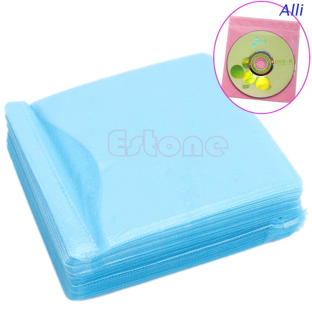 Bộ 100 vỏ bọc đĩa cd dvd bằng pp hai mặt