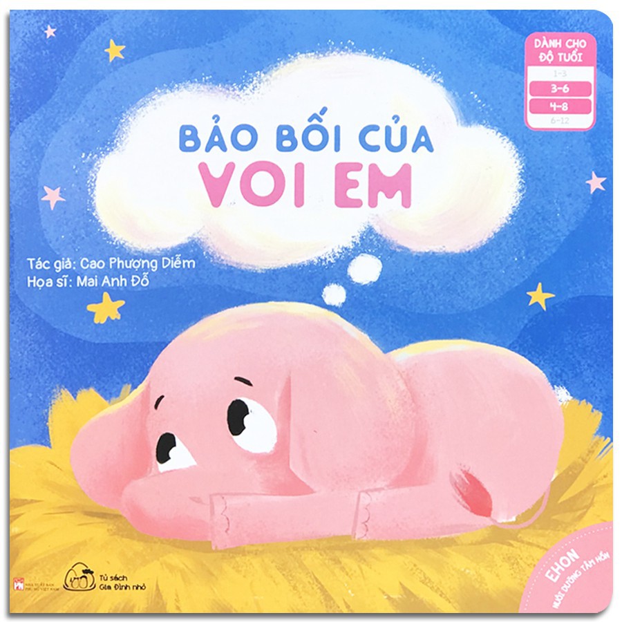 Sách - Ehon Nuôi Dưỡng Tâm Hồn: Bảo Bối Của Voi Em