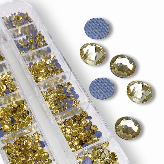 Đá Chân Lưới Nail 12 Khía Jonquil Đính Móng ANGELICA 609