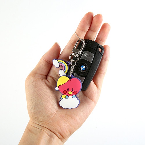 Bts Bt21 Móc Khóa Silicon Hình Bt21 Dễ Thương