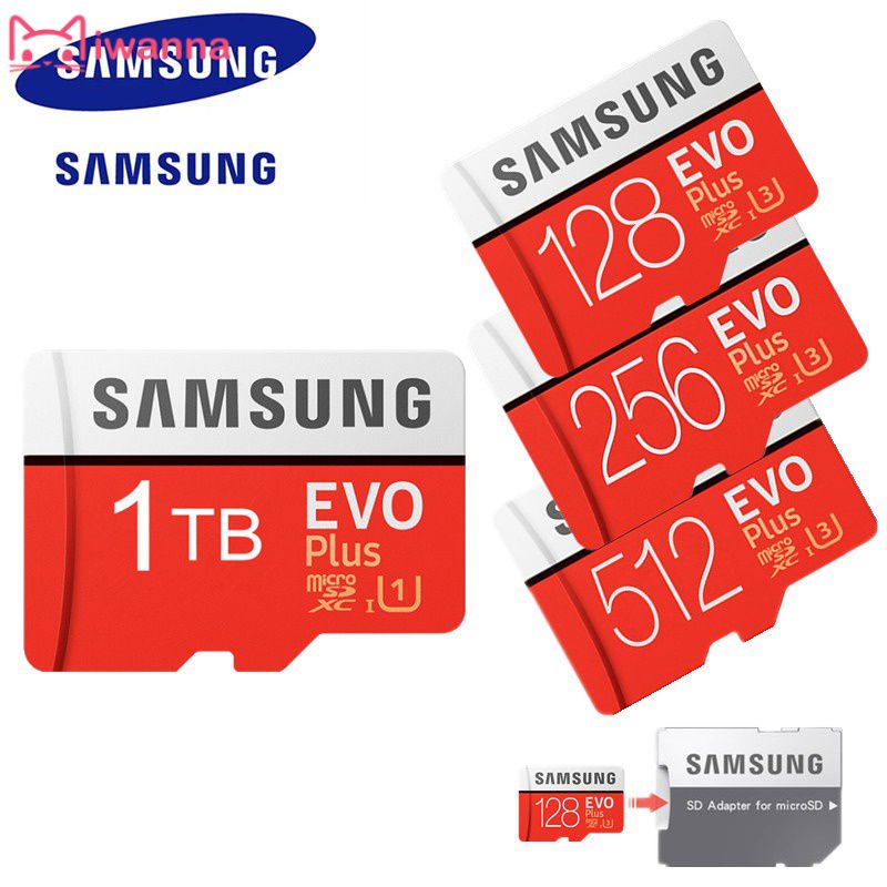 Di Động Samsung Thẻ Nhớ Thẻ Nhớ Micro Sd 256Gb 32G Microsd 64Gb Micro Sd 128gb 512G Sdhc Sdxc Class Evo C10 Uhs Tf Flash Thẻ Sd VN