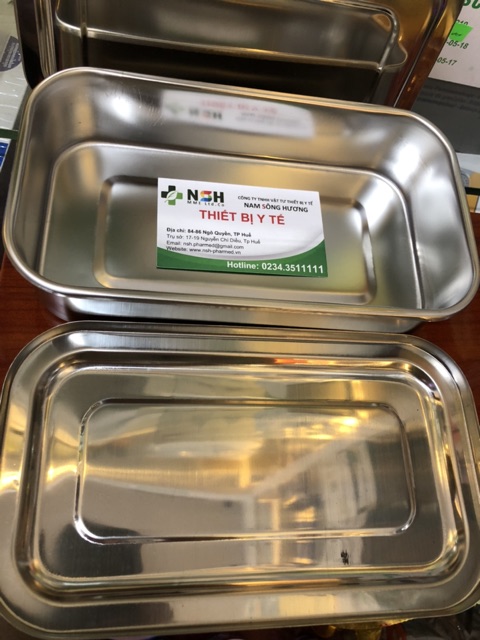 ✅ Hộp đựng dụng cụ y tế tiểu phẫu hộp chữ nhật inox hộp đựng dụng cụ tiểu phẫu hộp đựng đồ sơ cứu y tế
